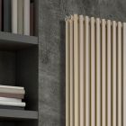 Hydraulic Radiator with Triple Section of Vertical Elements - Cantucci Viadurini