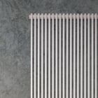 Hydraulic radiator with a series of vertical elements made in Italy - carbon Viadurini