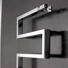 Chromed hydraulic hood Snake by Scirocco H, modern design Viadurini