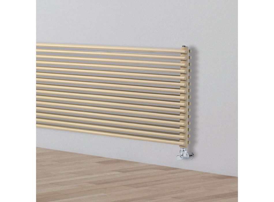 Hydraulic Radiator in Steel with Double Section of Made in Italy Elements - Pod Viadurini