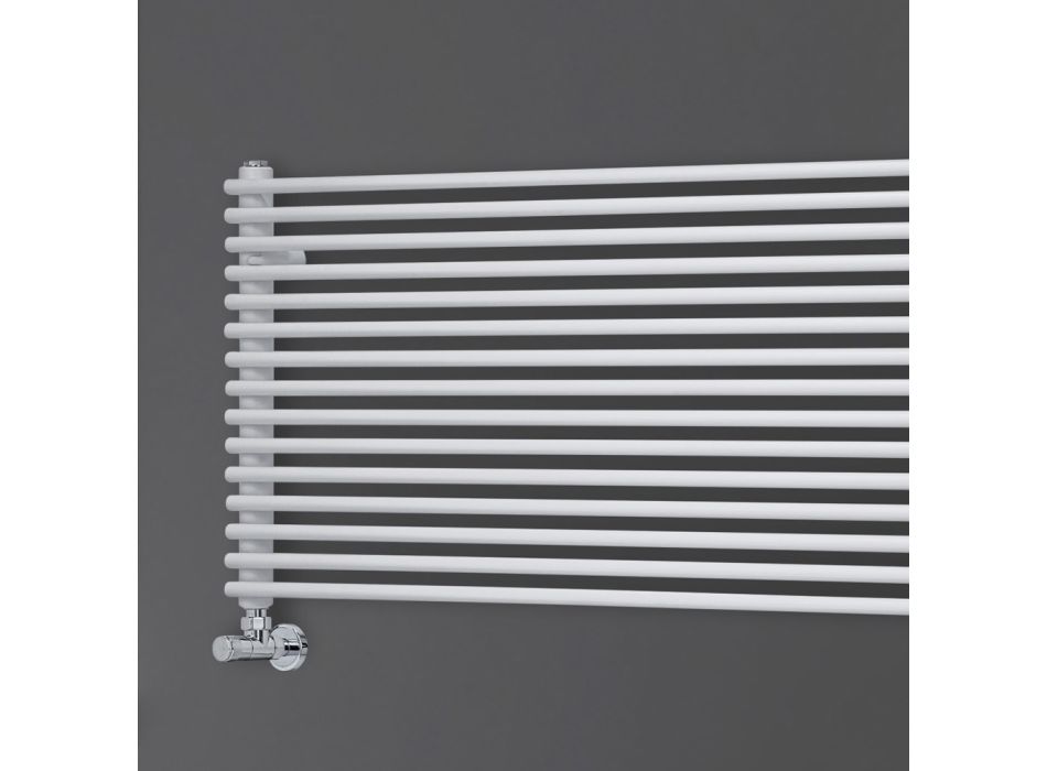 Steel Hydraulic Radiator with Single Section of Made in Italy Elements - Basket Viadurini
