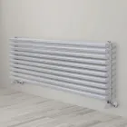 Hydraulic Radiator in Steel Pure White Finish Made in Italy - Cookies Viadurini