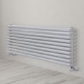 Hydraulic Radiator in Steel Pure White Finish Made in Italy - Cookies