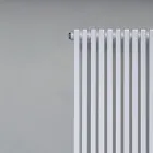 Hydraulic Radiator in Steel Traffic White Finish Made in Italy - Cup Viadurini