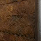 Hydraulic radiator in Italian Marble Powder with Corten finish - Terraa Viadurini