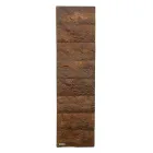Hydraulic radiator in Italian Marble Powder with Corten finish - Terraa Viadurini
