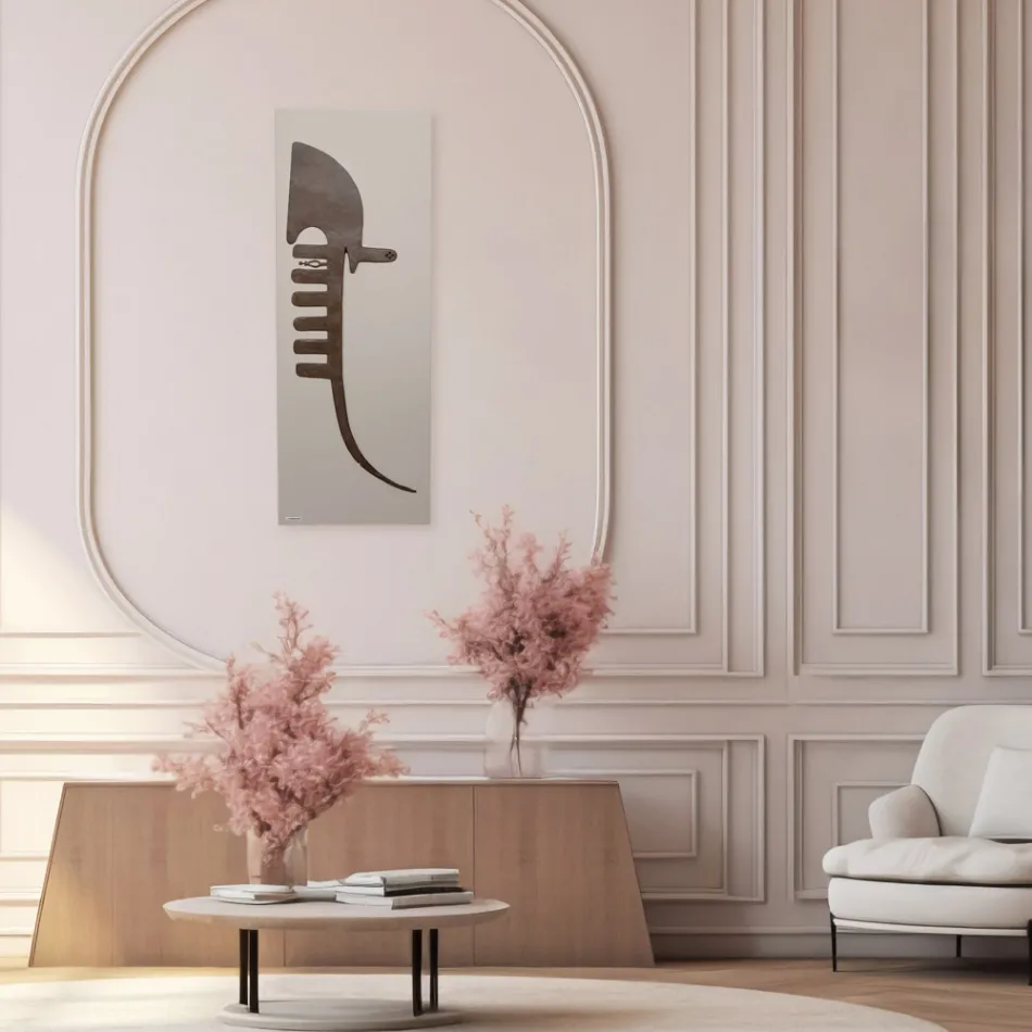 Hydraulic radiator in recycled marble powder Made in Italy - Venice Viadurini