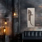 Hydraulic radiator in recycled marble powder Made in Italy - Venice Viadurini