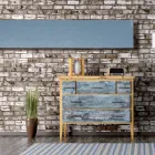 Modern Hydraulic Radiator in Italian Marble Powder - Texturee Viadurini