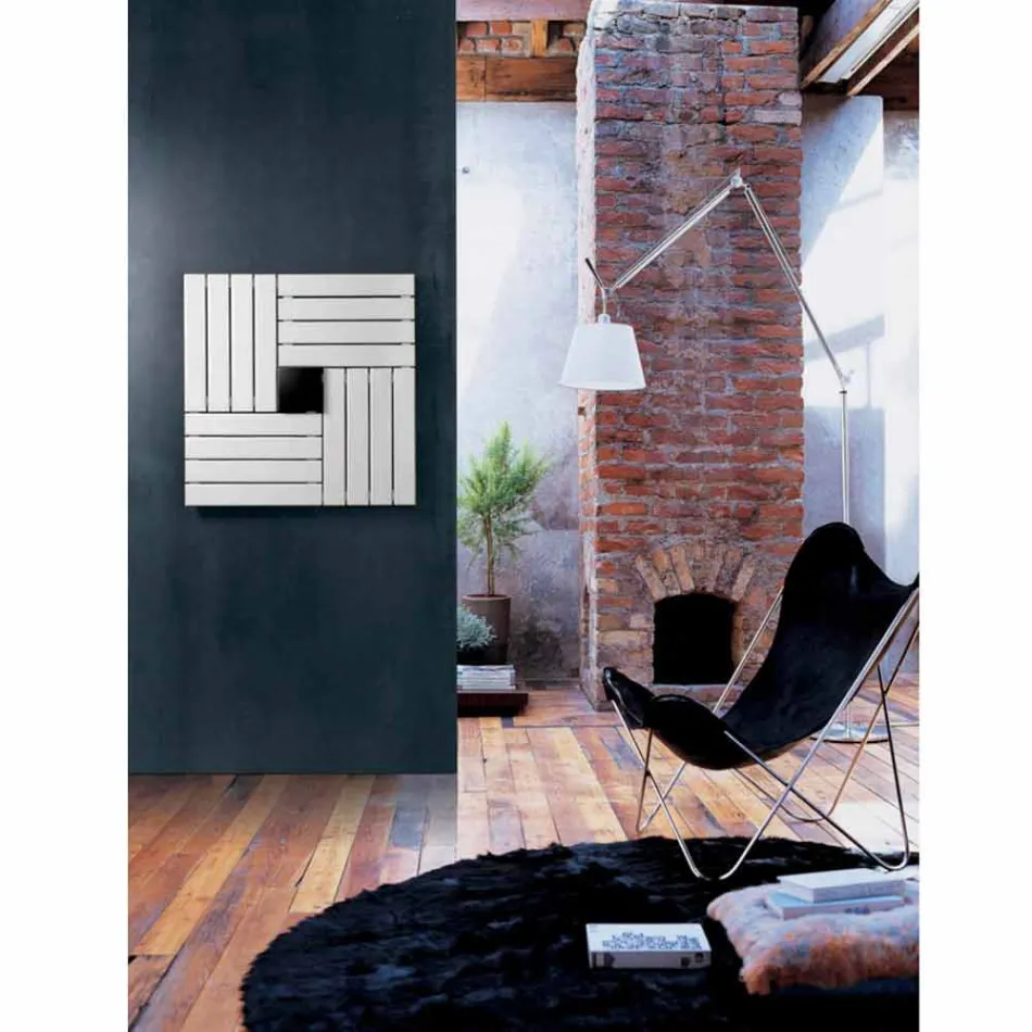 Square design hydraulic trim made in Italy Square Scirocco H Viadurini