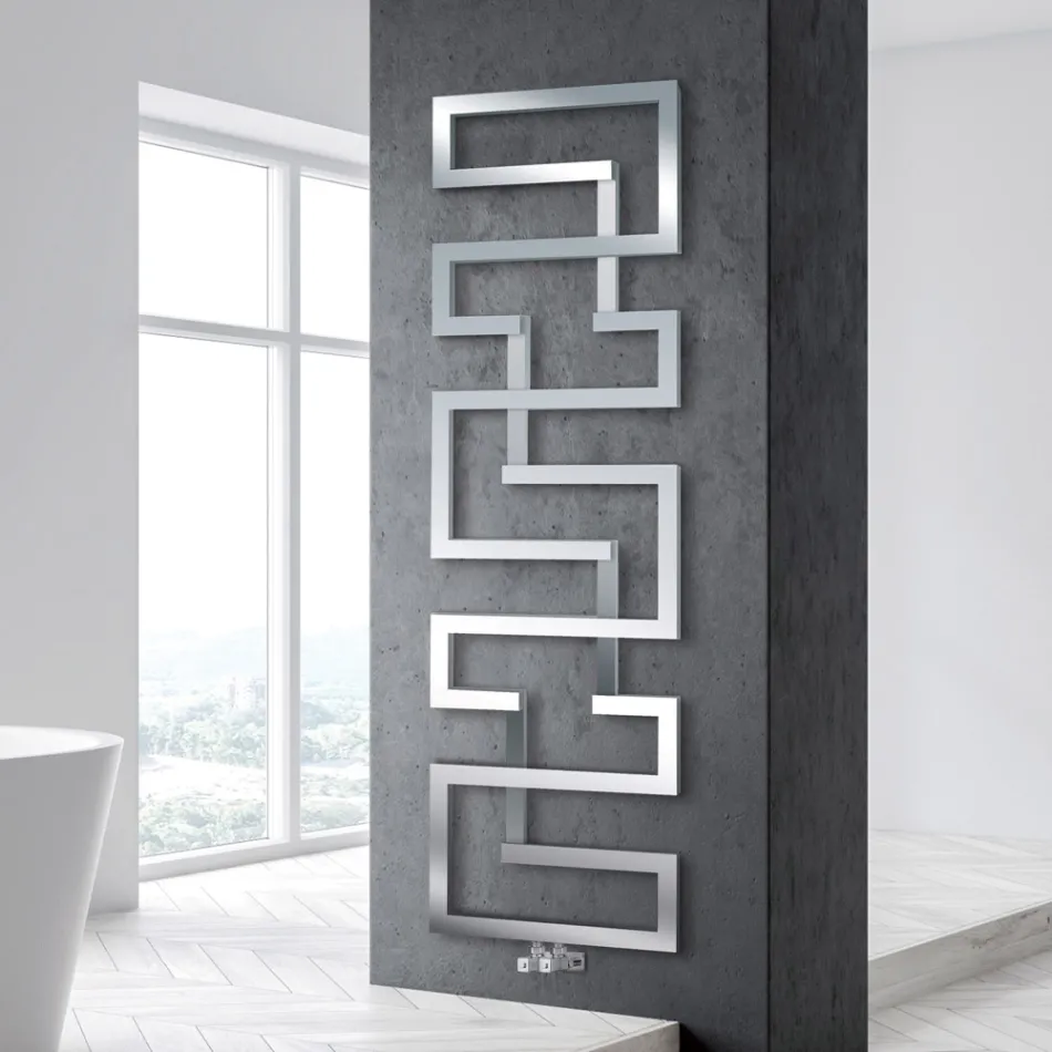 Hydraulic Radiator Made in Stainless Steel Made in Italy - Oven Viadurini