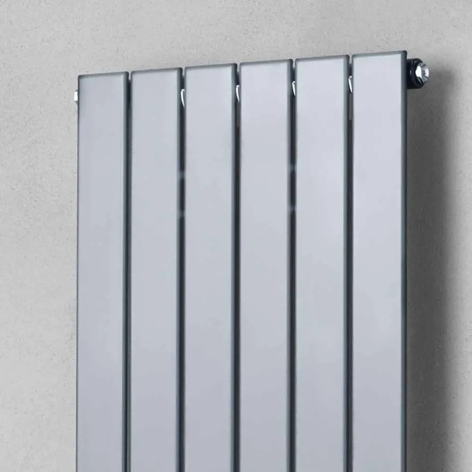 Colored Carbon Steel Design Wall Radiator 881 W - Woodpecker Viadurini