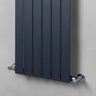 Colored Carbon Steel Design Wall Radiator 881 W - Woodpecker Viadurini