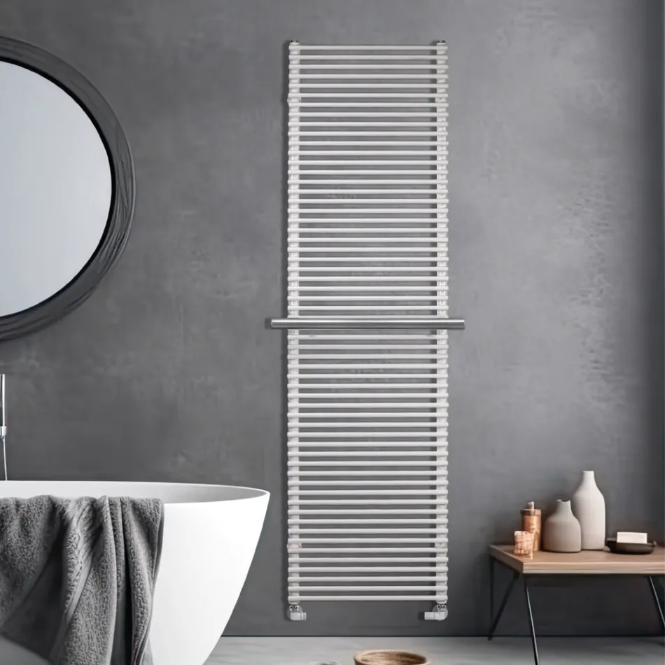 Mixed Radiator with Bar in Different Heights and Widths Made in Italy - Brace Viadurini