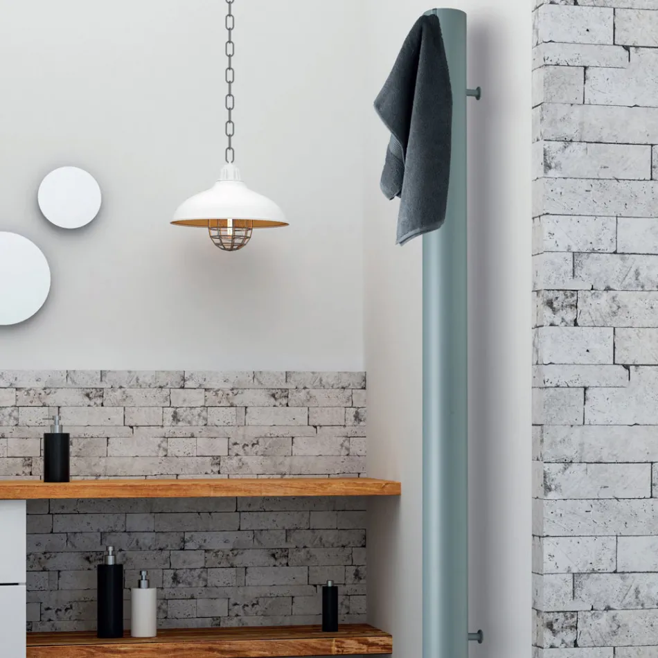 Mixed Radiator Made of an Aluminum Tube Made in Italy - Pandoro Viadurini