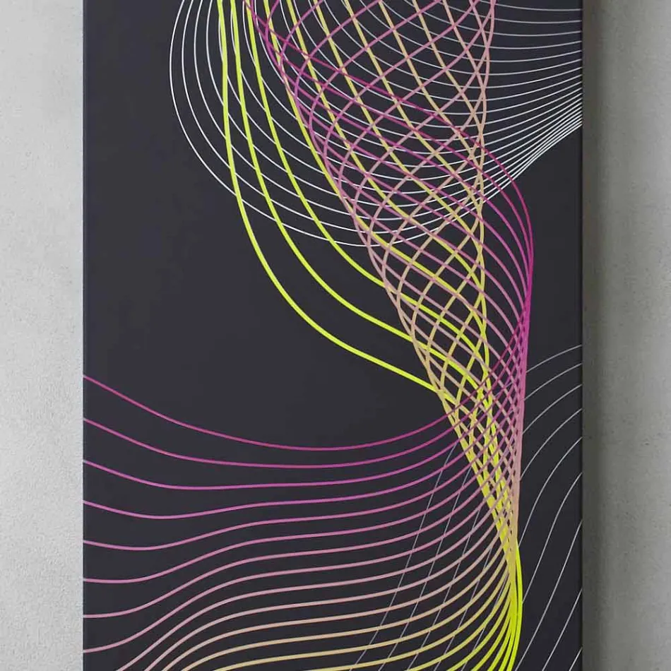 Modern Hydraulic Wall-Mounted Radiator in Steel with 839 Watt Decoration - Kelvin Viadurini