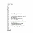 Radiator Chrome Towel Warmer in Steel Hydraulic Design 483 W - Pavone Viadurini