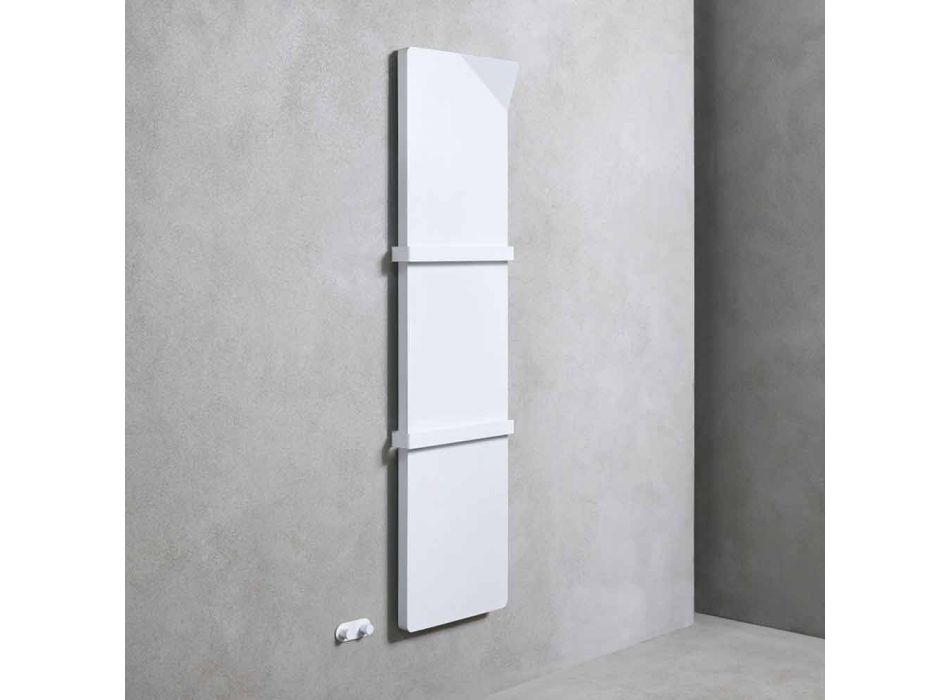 Vertical Radiator with Hydraulic Design in Colored Aluminum up to 662 W - Book Viadurini