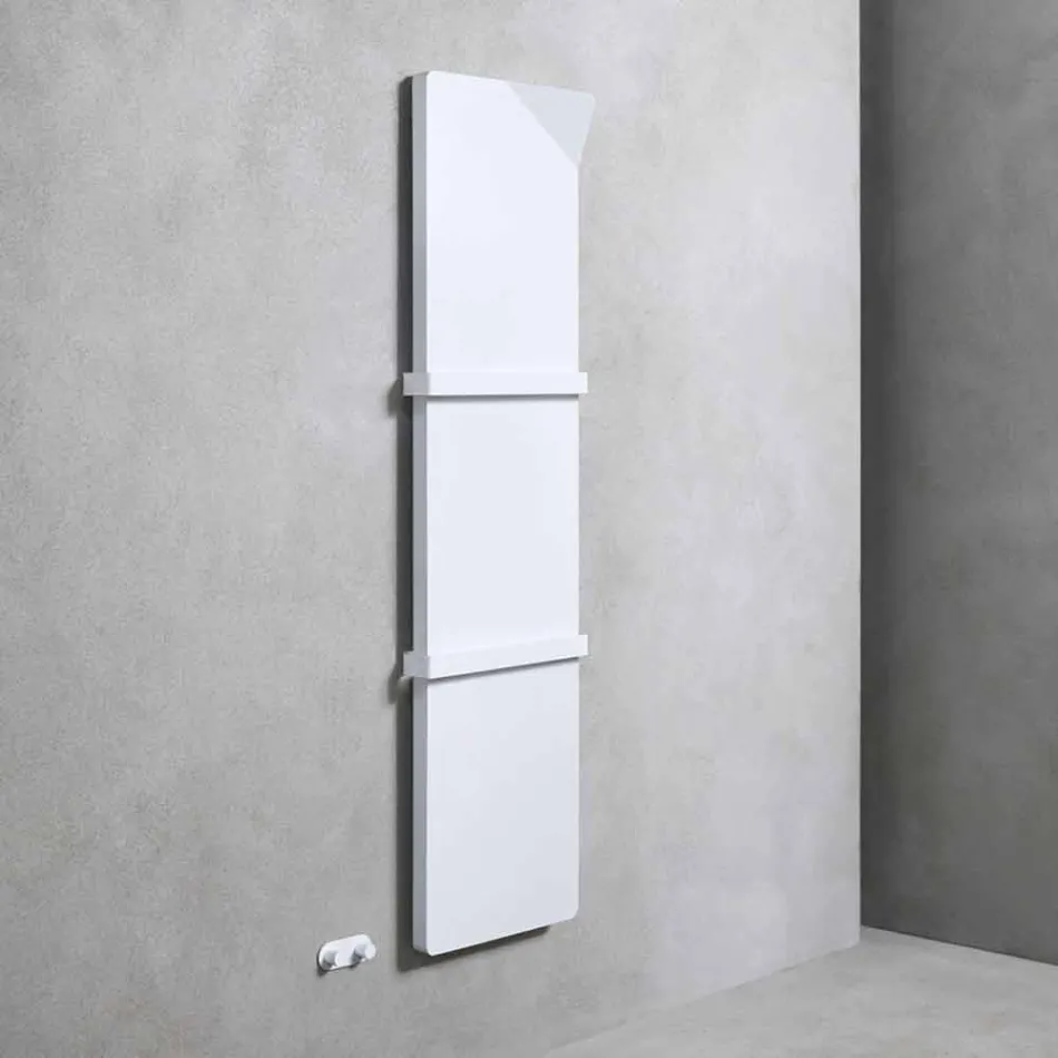 Vertical Radiator with Hydraulic Design in Colored Aluminum up to 662 W - Book Viadurini
