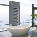 Vertical hot water radiator Snake by Scirocco H, modern design