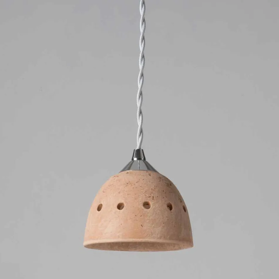 Toscot Apuane terracotta pendant light Viadurini