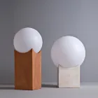 Toscot Atlante outdoor terracotta light pole made in Tuscany Viadurini