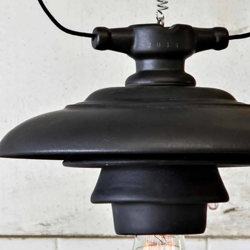 Toscot Battersea design ceramic pendant lamp Viadurini