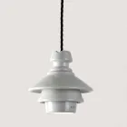 Toscot Battersea hand-made ceramic pendant lamp Viadurini
