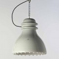 Toscot Battersea ceramic pendant lamp, modern design made in Italy