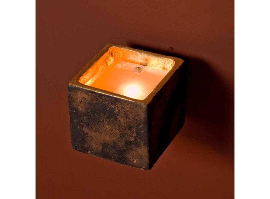 Toscot Montecristo cube applique Made in Tuscany Viadurini
