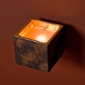 Toscot Montecristo Cube terracotta wall sconce