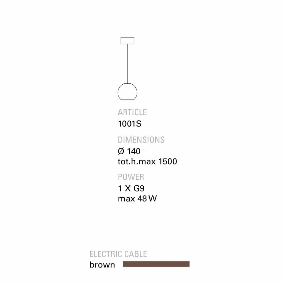 Toscot Newton contemporary handmade terracotta pendant lamp Viadurini