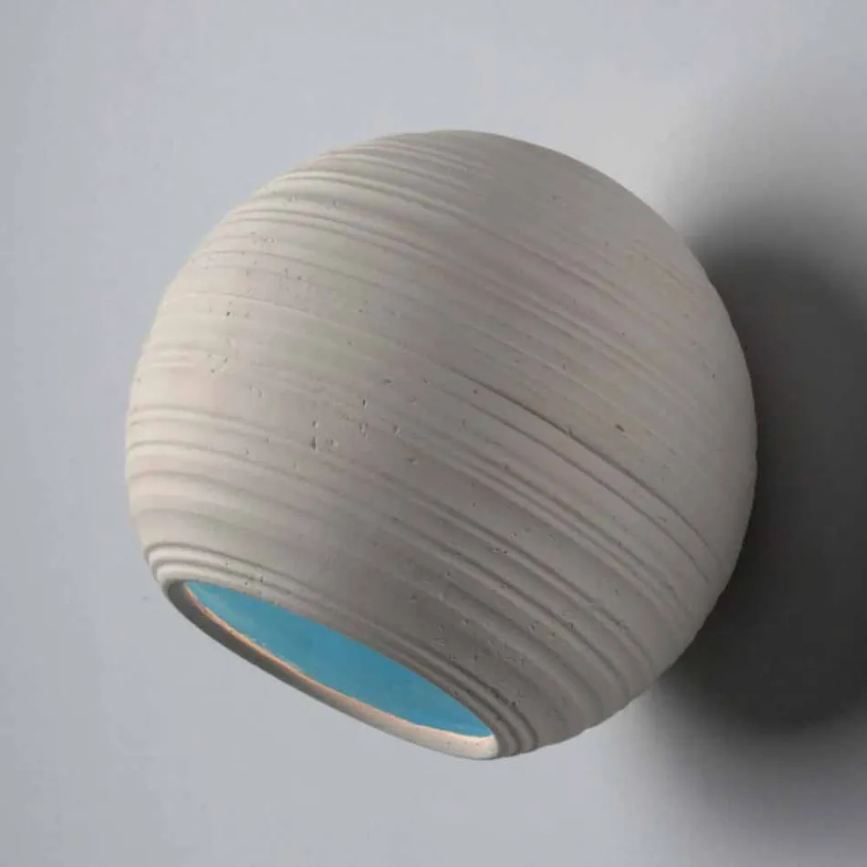 Toscot Newton ceiling lamp / oblique terracotta applique Viadurini