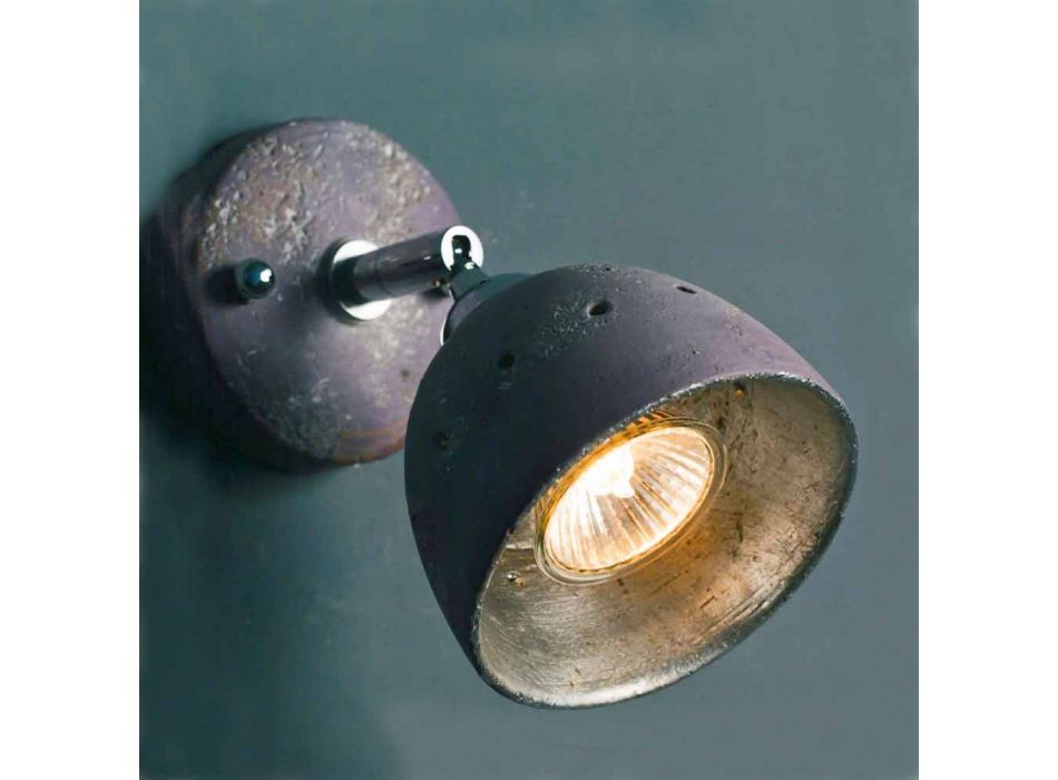 Toscot Noceto spotlight with hinged light 1 directional light Viadurini