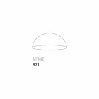 Toscot Notorius large suspension lamp Viadurini