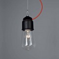 Toscot Novecento handmade single pendant light w/canopy