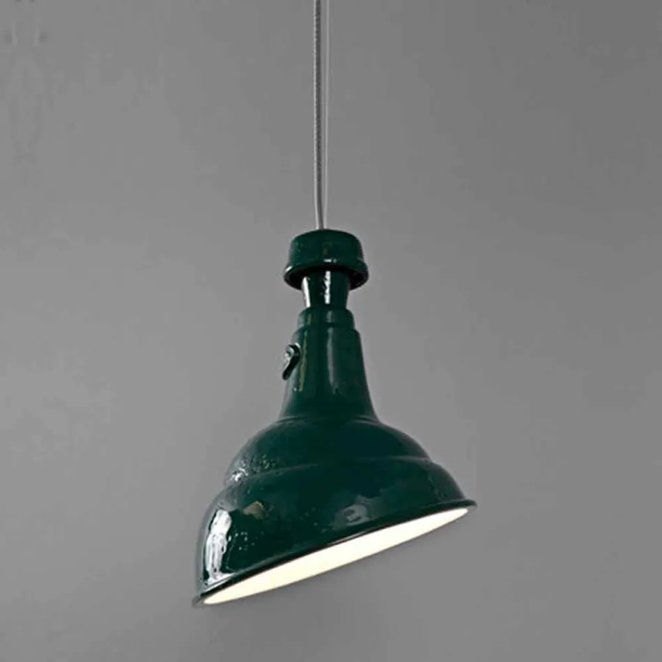 Toscot Torino hanging lamp with oblique plate Viadurini