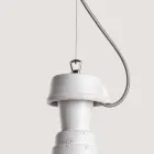 Toscot Torino hand-made terracotta suspension lamp Viadurini