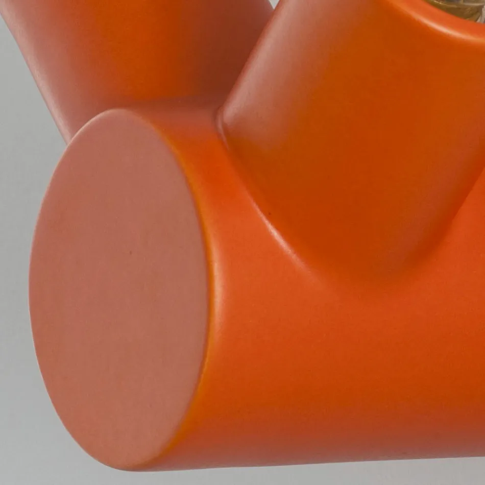 Toscot Traffic ceramic and metal wall light produced in Tuscany Viadurini