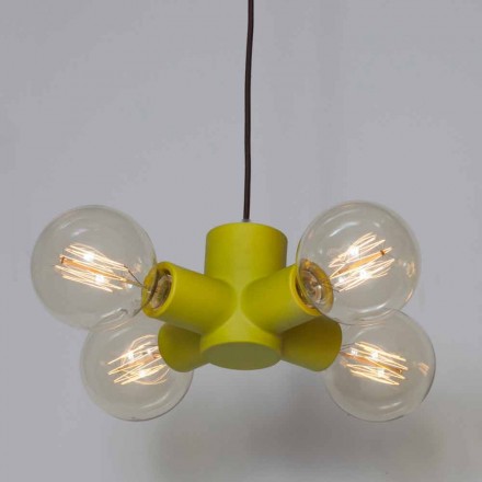 Toscot Traffic ceramic pendant lamp made in Tuscany Viadurini