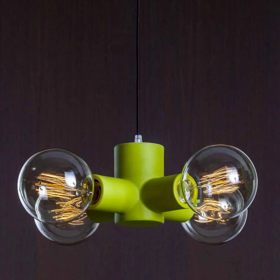 Toscot Traffic ceramic pendant lamp made in Tuscany Viadurini