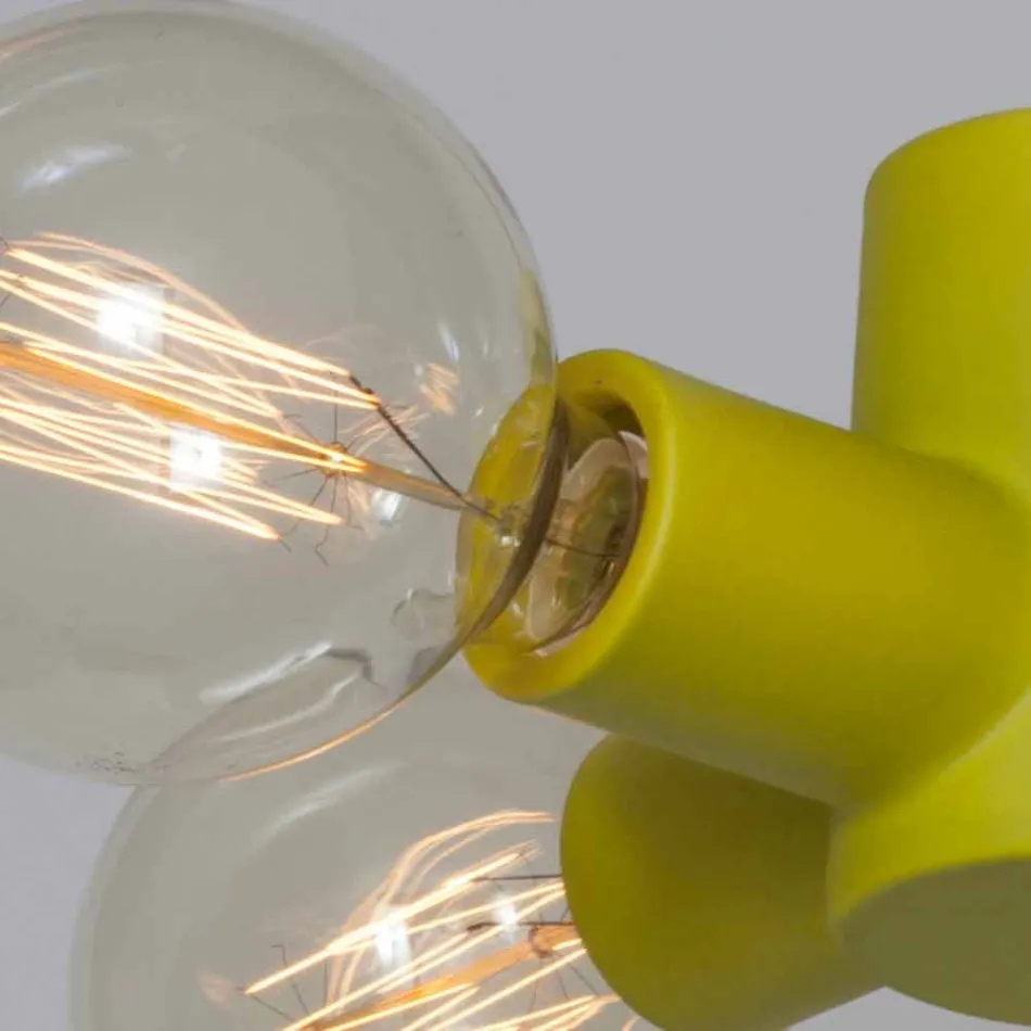 Toscot Traffic ceramic pendant lamp made in Tuscany Viadurini