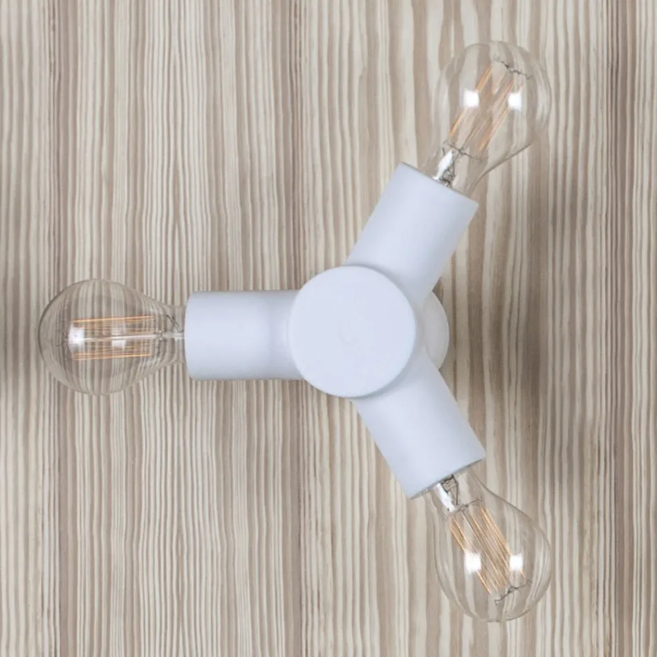 Toscot Traffic wall lamp in metal and ceramic made in Tuscany Viadurini