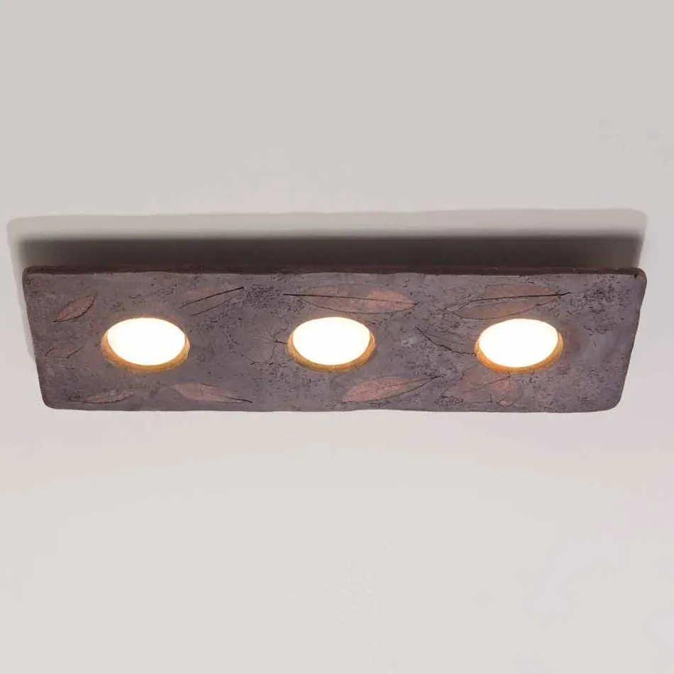 Toscot Vivaldi designer terracotta wall light made in Italy Viadurini