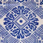 Hand Printed Artistic Tablecloth Unique Piece of Italian Craft - Brands Viadurini