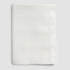 Modular Tablecloth in Colored Linen with Buttonholes and 10 Buttons - Mediterranean Viadurini