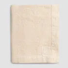 Modular Tablecloth in Colored Linen with Buttonholes and 10 Buttons - Mediterranean Viadurini