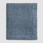 Rectangular Linen Tablecloth with Buttonholes and 10 Buttons, Luxury - Mediterranean Viadurini