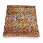 High Quality Italian Crafted Tablecloth in Hand Printed Cotton - Trademarks Viadurini