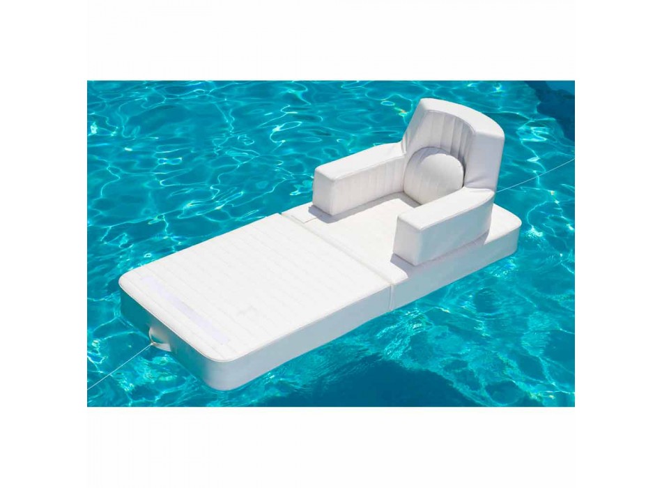 Trona floating chair white design made in Italy Viadurini
